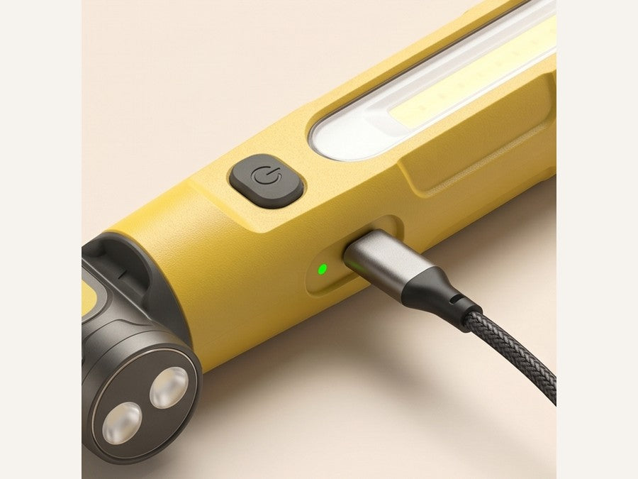 Halvora 3000LM Magnetic Under-Hood Rechargeable Work Light Bar VIP reason 4