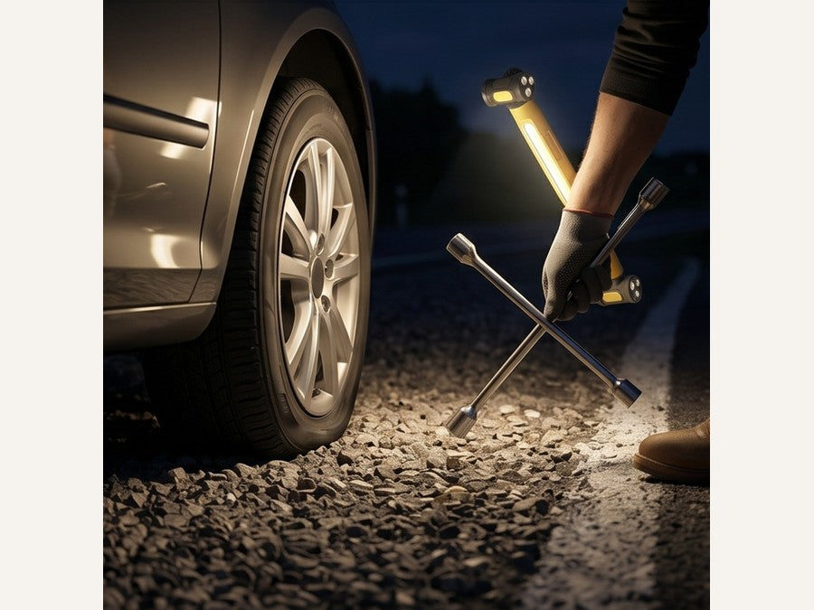 Halvora 3000LM Magnetic Under-Hood Rechargeable Work Light Bar VIP reason 5